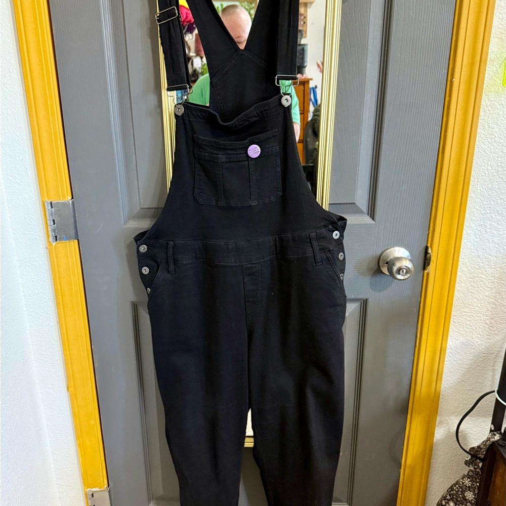 Torrid Black Women's Jeans Overalls